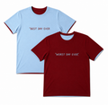 Day-Ever Red & Light Blue reversible tee - Best Day Ever / Worst Day Ever